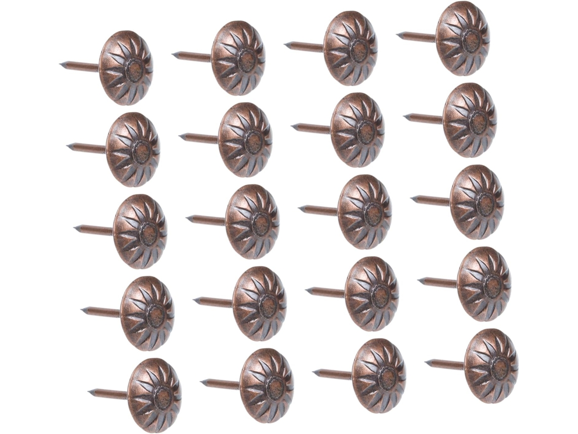 500 Peças De Tachas Decorativas Em Formato Bolha, Com Flores, Para