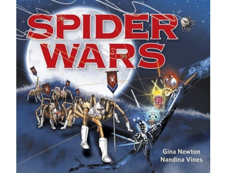 Livro Spider Wars de Nandina Vines (Inglês - Capa Dura)