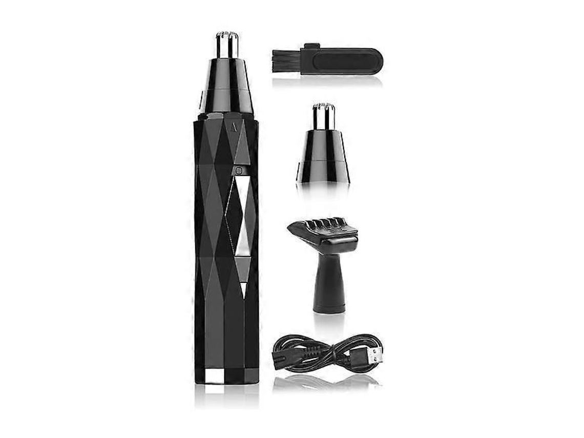 Aparador De Pelos Do Nariz E Orelhas, Barbeador Elétrico 2 Em 1 Recarregável Via Usb, Aparador De Sobrancelhas Profissional E Indolor Para Homens