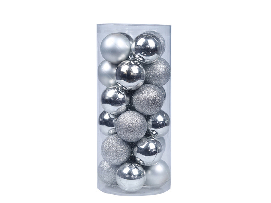 KOFIHETY Bolas De Natal 24 Unidades, Enfeites Indestrutíveis Para Árvore De Natal, Decoração De Festa E Casamento, 40mm