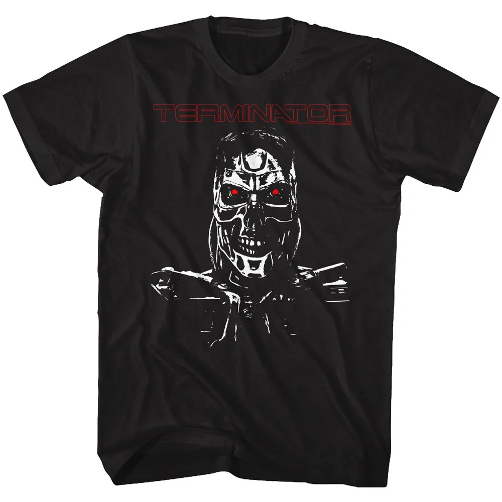 Rockinstone Terminator Second Term Black Adult T-shirt Size:xl