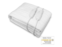Cobertor elétrico medisana HU 676,  sobrecolchão aquecido com controlo duplo, 150×160 cm