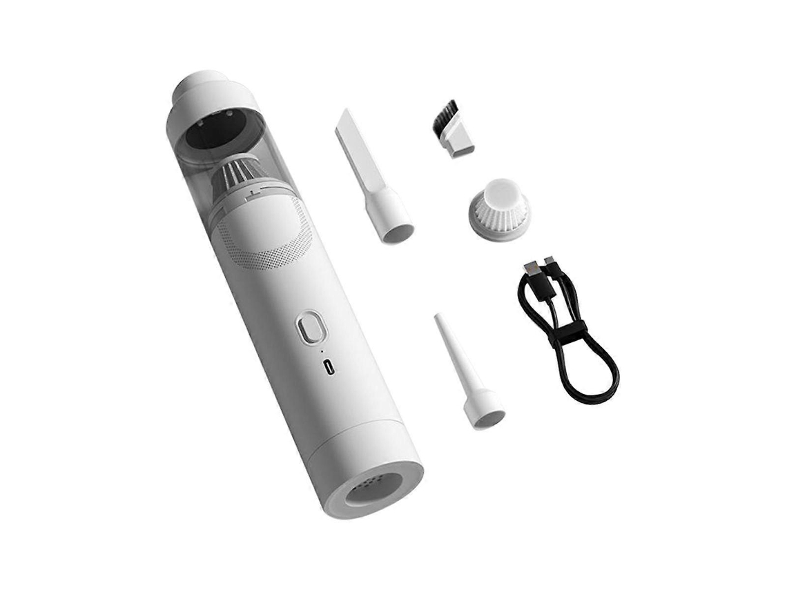 Aspirador De Pó Sem Fio Para Carro, Alta Sucção, Extração De Ar, Modelo Recarregável, Aspirador De Pó Para Casa E Carro, Branco. Brilvibera