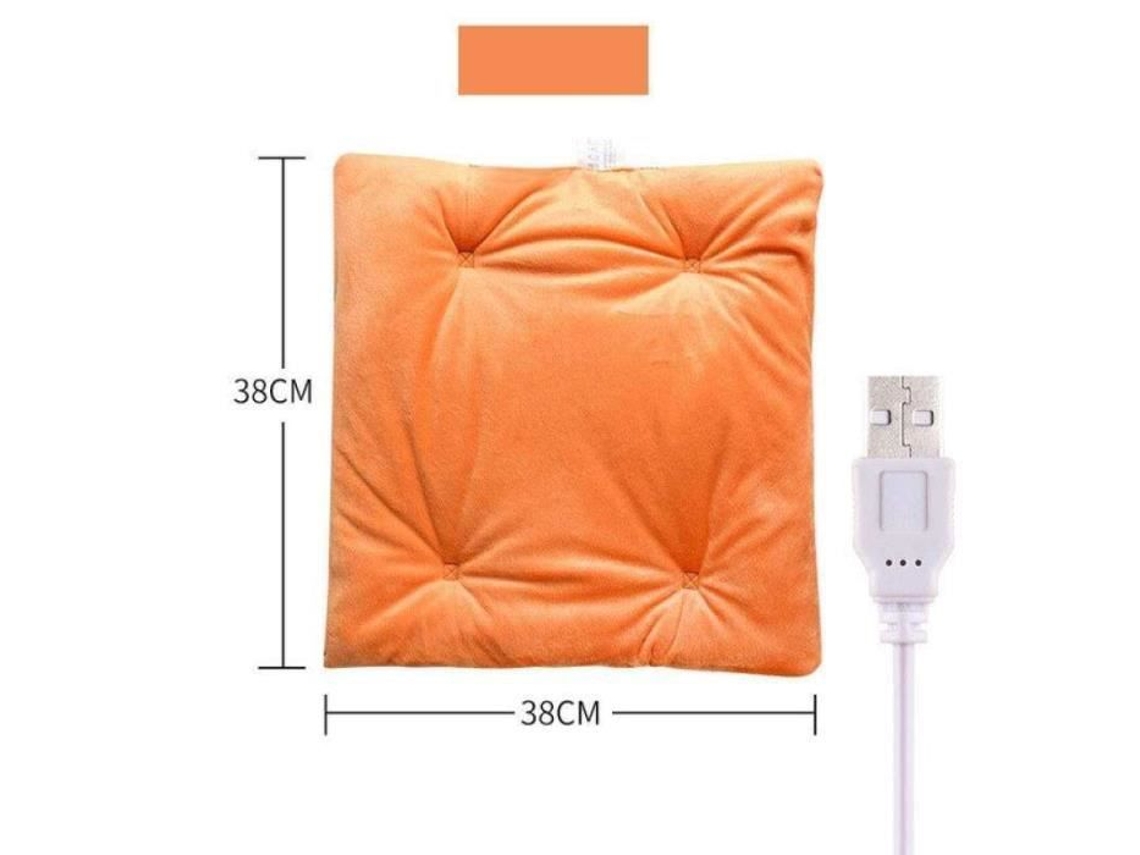 Qj19080-Almofada de Aquecimento Usb Elétrica para Assento de Carro Ou Escritório. Almofada de Aquecimento para Motorista de Carro. Ideal P YWEI