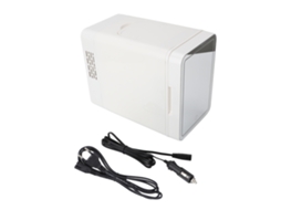 Refrigerador Mini Laxiscreed Com Luz Led Para Maquilhagem E Máscaras Faciais, 6l De Capacidade Portátil Para Casa E Carro
