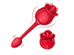Rose Toy For Woman Vibrador 3 Em 1 Para Estimulação Do Ponto Gbrinquedos Adultos Ajustáveis Com 9 Modos De Lamber E Vibrar A Língua Rosa Ushion