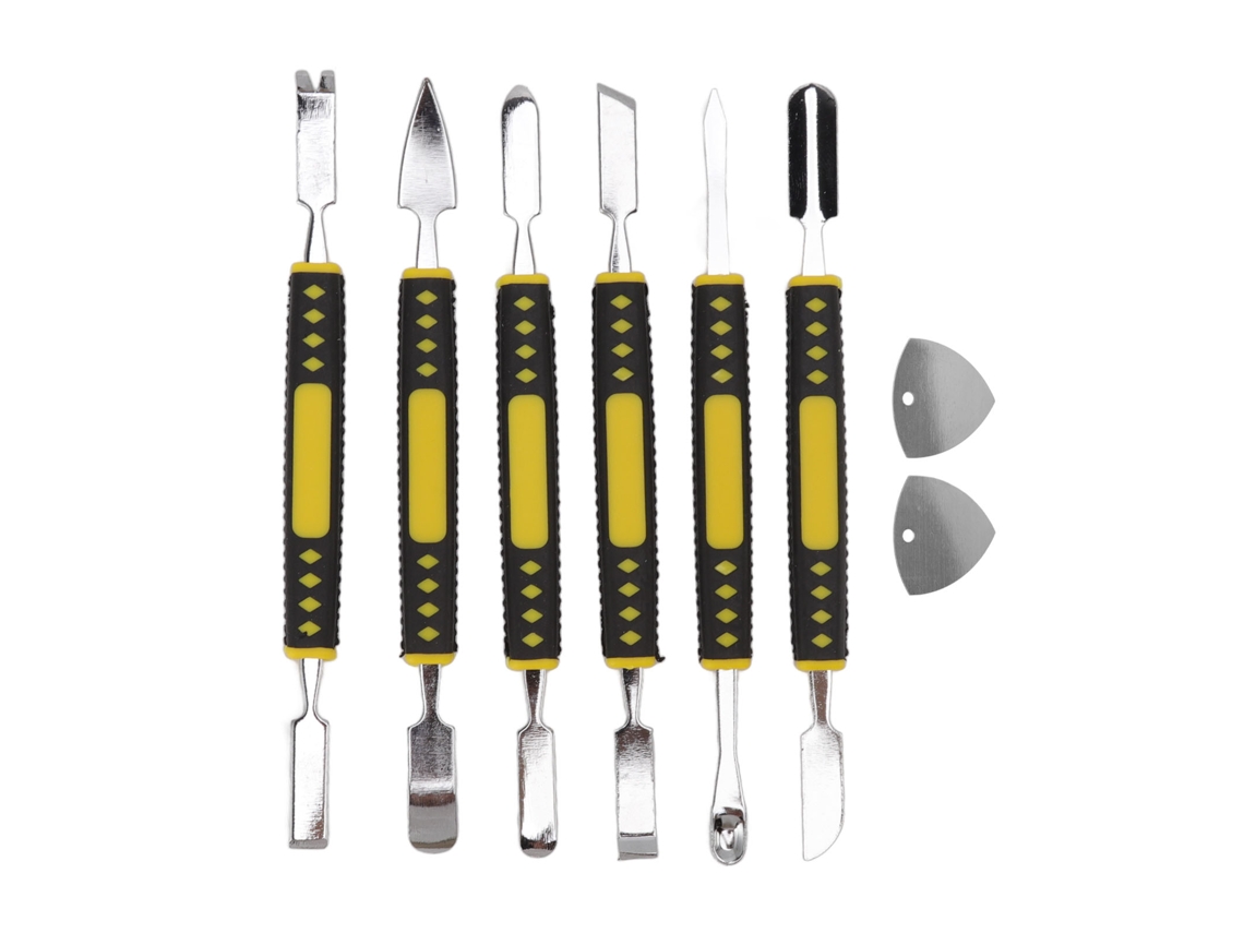 6pcs Spudger Ferramenta de Abertura com Cabo Abs e Barra de Aço Liga para Manutenção Eletrônica S/MARCA