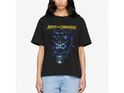 Rockinstone Army Of Darkness Movie Evil Ash Black Adult T-shirt Size:s