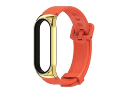 Pulseira De Silicone À Prova D'água Mijobs Cs Para Xiaomi Mi Band 3/4/5/6. Compatível Com Xiaomi Mi Band 6/5.