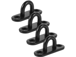 Conjunto De 4 Ganchos Teto Em Aço Inoxidável, Parede Reforçados, Para
