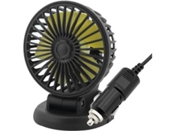 Mini Ventilador De Circulação Ar Interno Com Duas Cabeças, Ventilador De Resfriamento Portátil, 5 12 24v, Com 2 Velocidades