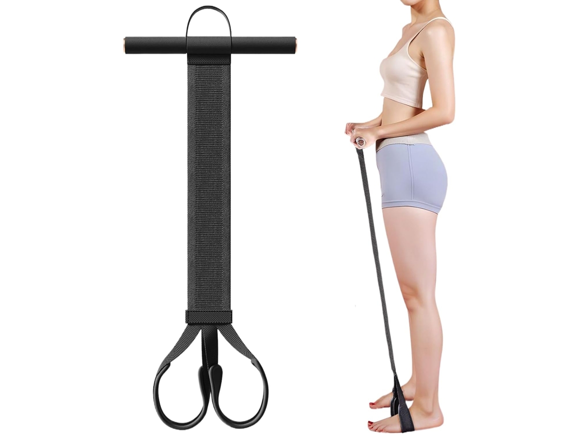 Faixa De Resistência Multifuncional Para Pedal, 54kg 120lb | Puxador Exercícios Físicos, Ioga, Pilates