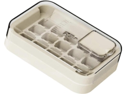 Forma De Gelo Silicone Getit Com Tampa À Prova Vazamentos, Compartimentos Grandes, Ideal Para Coquetéis, Pode Ser Lavada Na Lava, Louças