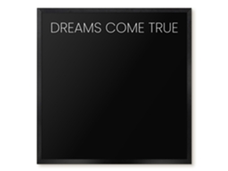 Magnetic Wall Board Dreams Come True For The Office Espelharte (50x50 Cm)