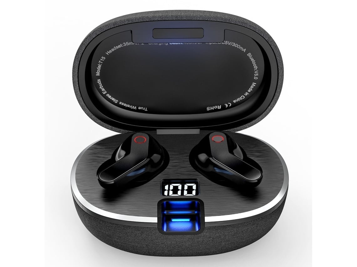Auriculares Sem Fios Bluetooth Som Estéreo Cancelamento De Ruído Graves Reforçados Lurelia
