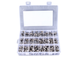 Kit de Fusíveis Automotivos 360 Peças Tubo 5x20mm 0.25 20a 6x30mm 0.5 20a