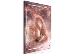 Quadro ARTGEIST Space Flamingo (1 Part) Vertical (80x120)