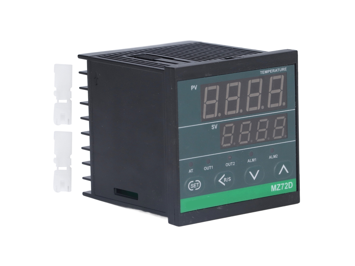 Controlador Pid de Temperatura Digital Mz72d com 2 Outputs, Ssr, Relay, Regulador Inteligente 200-240v
