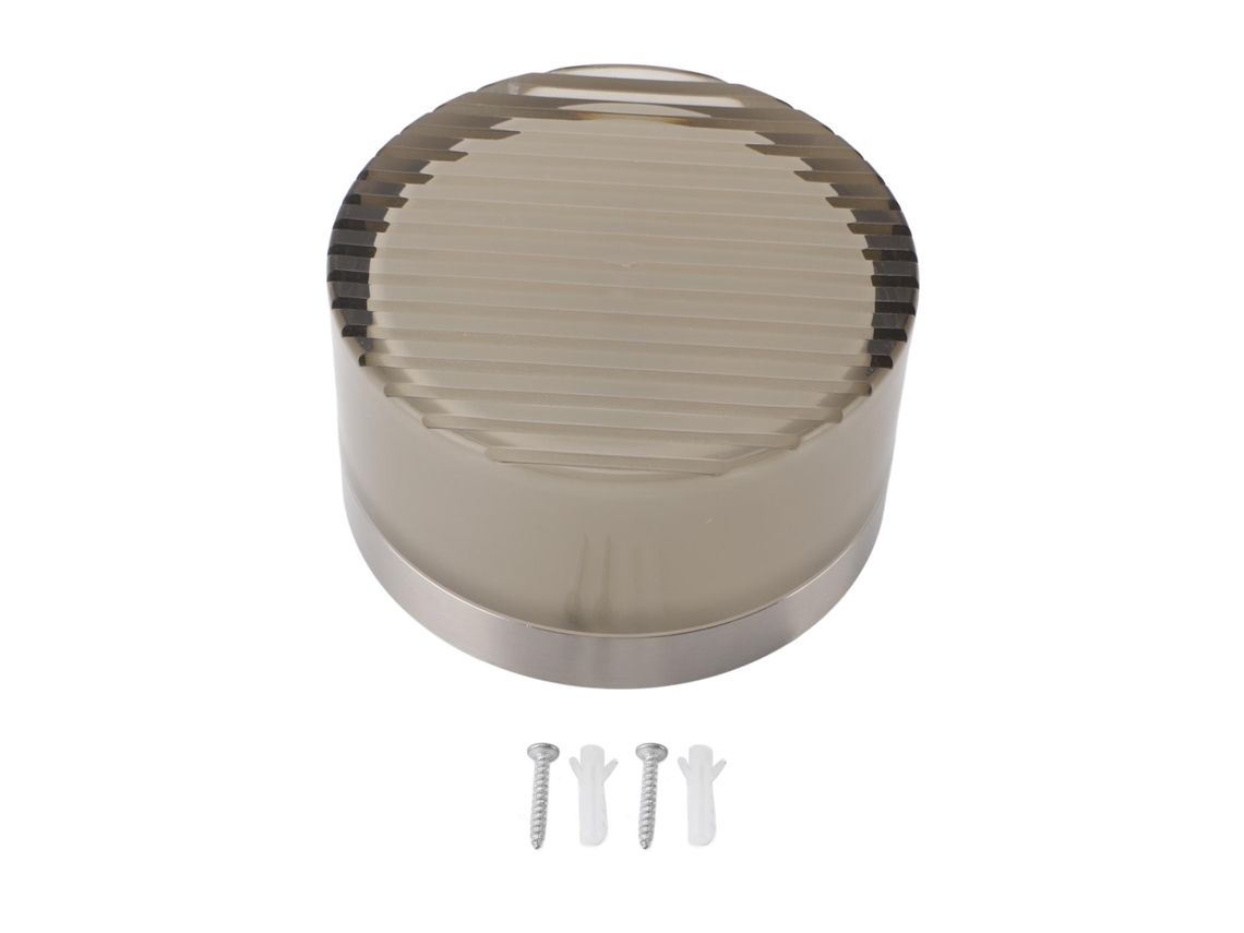 Lâmpada de Parede LED moderna redonda de acrílico luz quente alta luminosidade 100-240V para sala quarto banheiro | S/MARCA