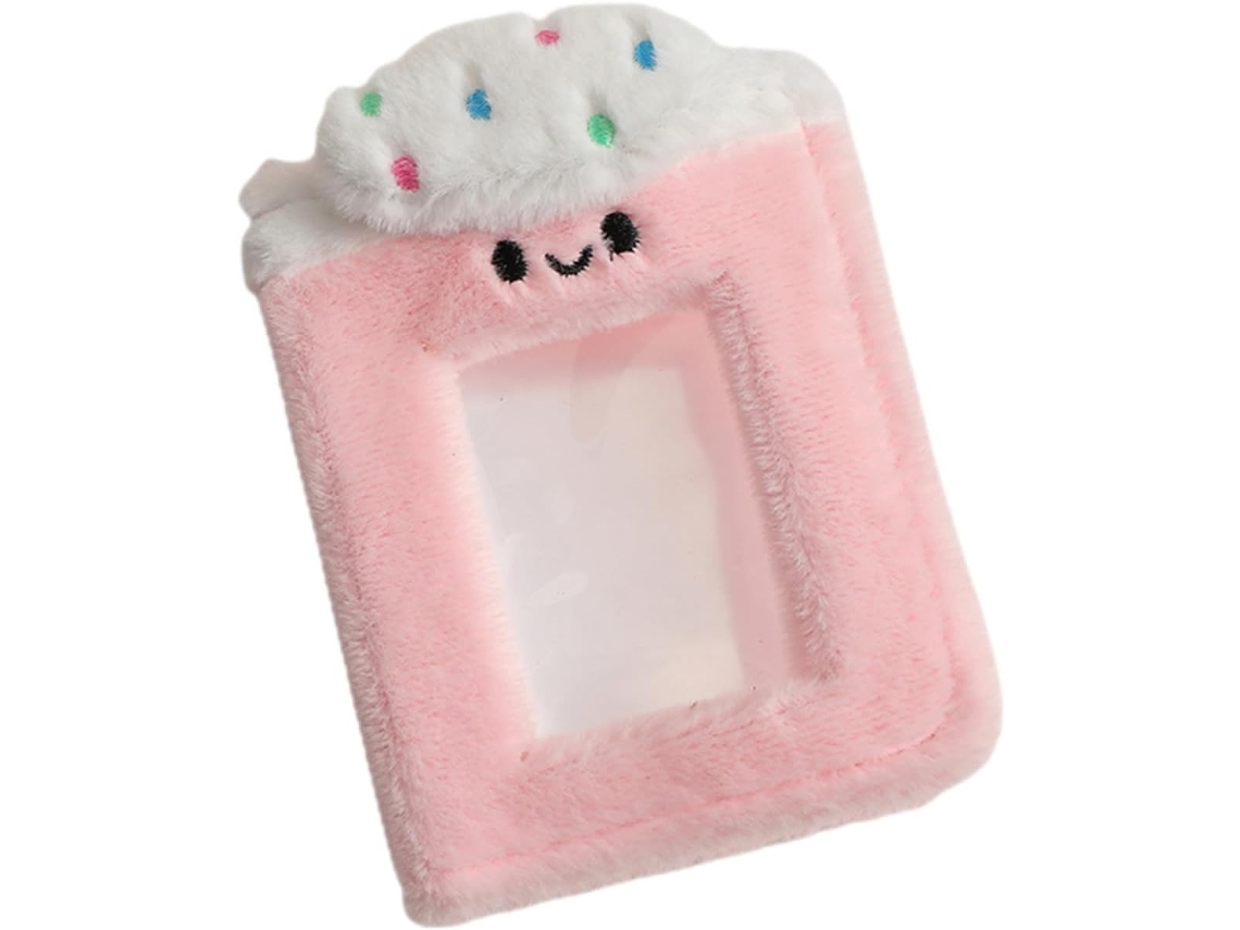 Álbum De Fotos Peluche Rose Formato 3 Bolsas Poche Pvc - Protège Cartes Et Photos