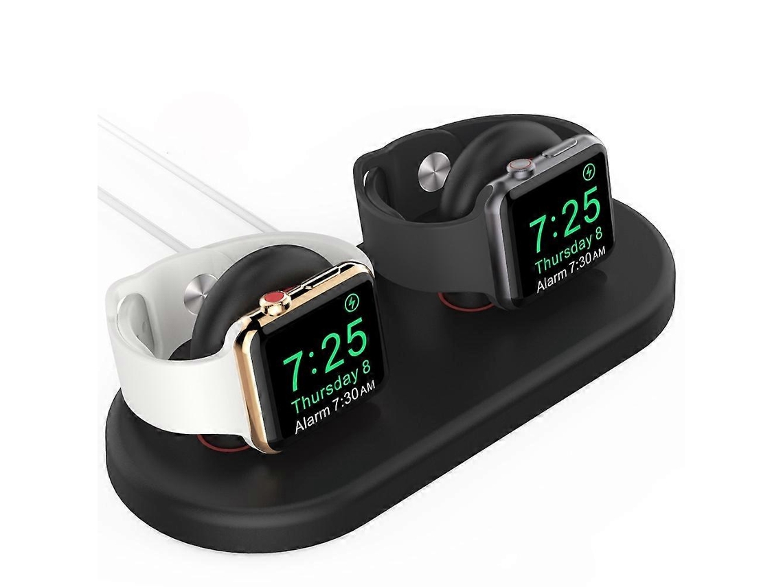 Estação de carregamento duplo Ahastyle PT116 para Apple Watch, dock de carregamento tipo C para relógio inteligente Ly Ebike