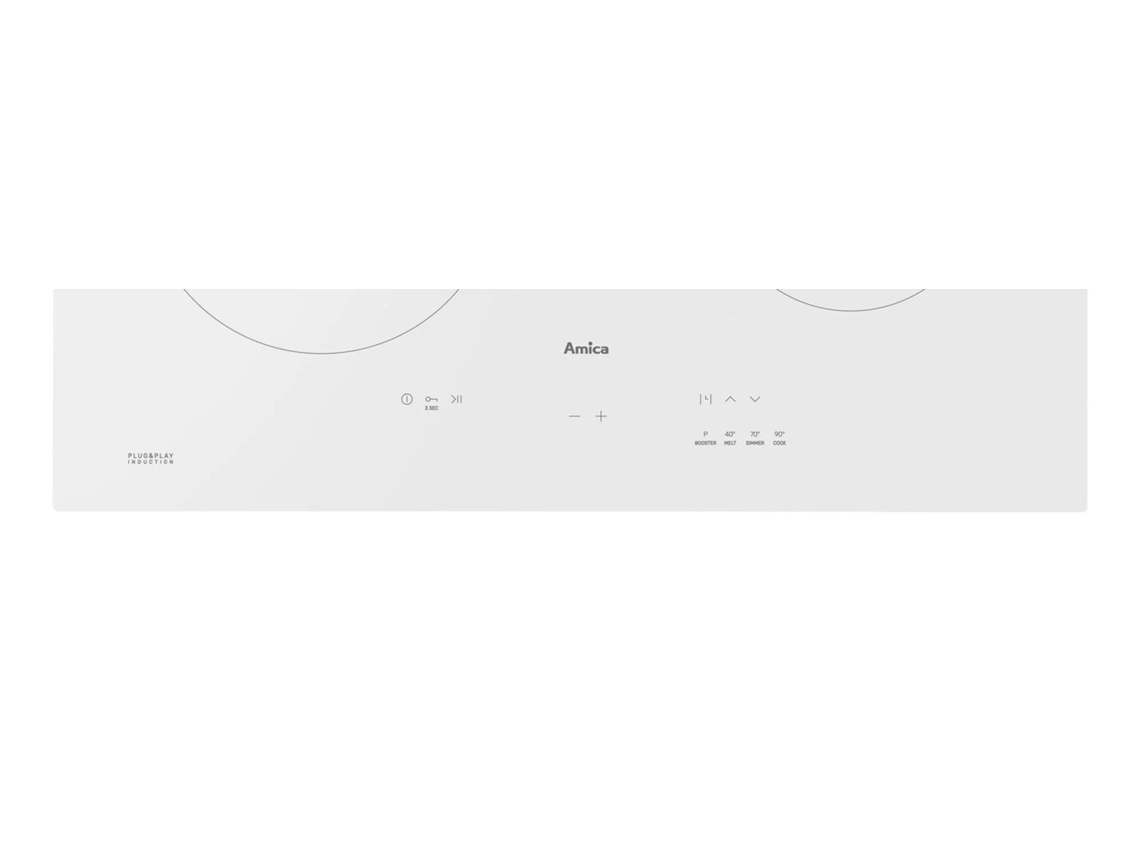 Cooktop de indução Amica Pidh6140phtuln 3.0 Branco