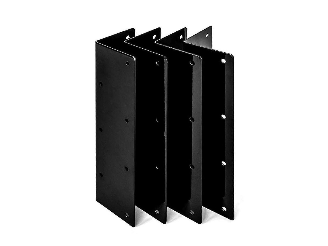 Kit Com 4 Cantoneiras Para Canteiros Elevados Com Parafusos Para Madeira (20-24 Polegadas)