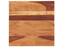Vidaxl Tampo De Mesa Madeira De Acácia Maciça 15-16 Mm 60x60 Cm