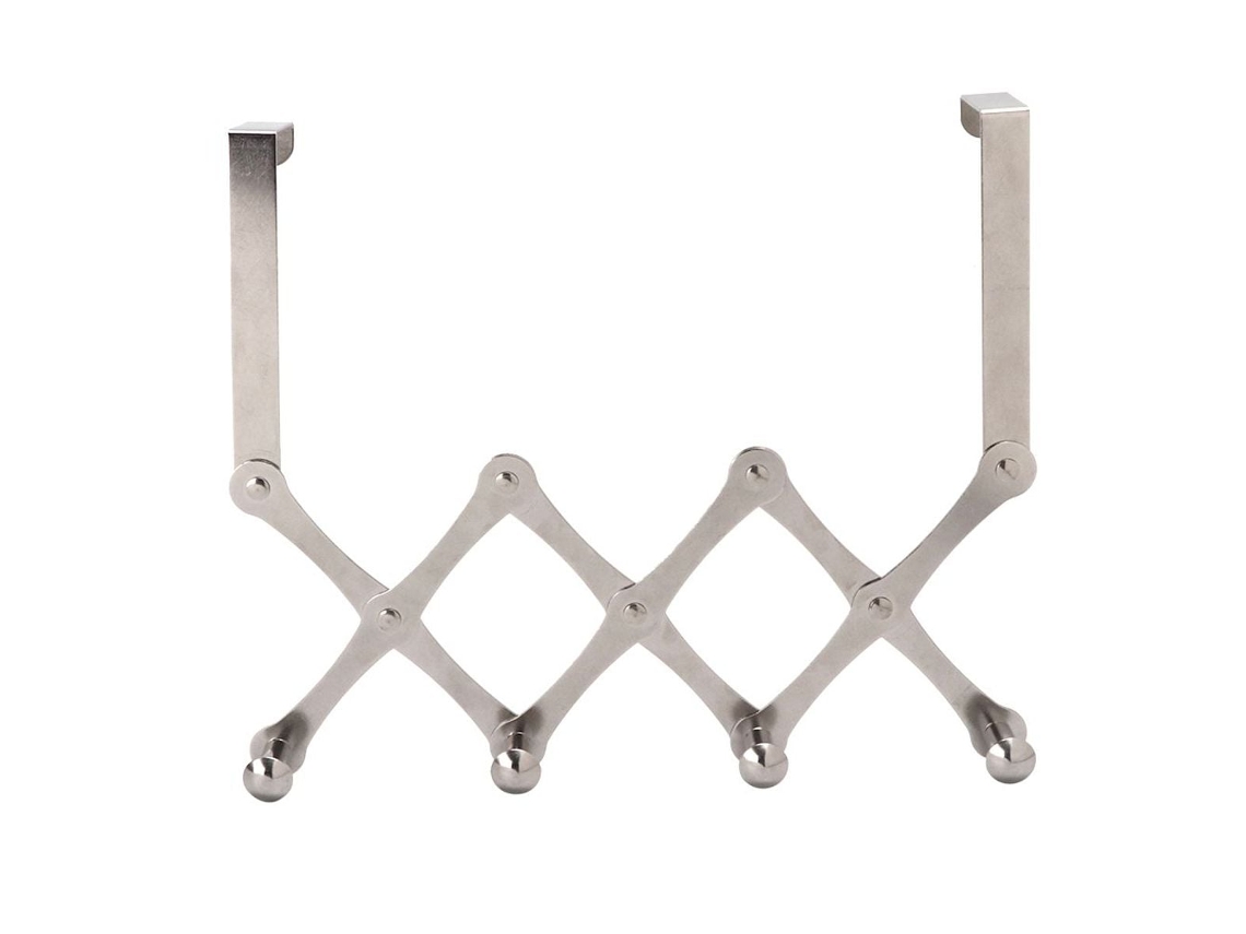 Gancho de Aço Inoxidável para Porta, Chapéu Telescópico Dobrável Klb BRILVIBERA