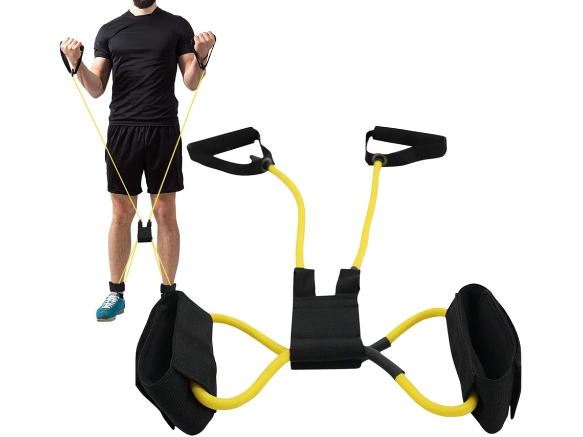 Faixas Elásticas De Resistência Para Exercícios Físicos | Corda Tração Multifuncional, Equipamento Ginástica