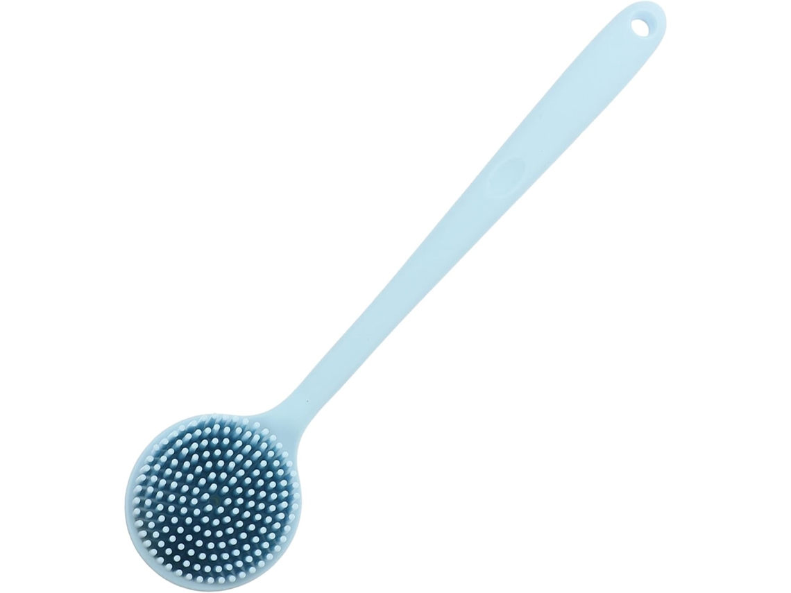 Escova De Costas Silicone Com Cabo Longo Alipis, Escova Esfoliante Corporal, Acessório Prático Para Banho Adultos