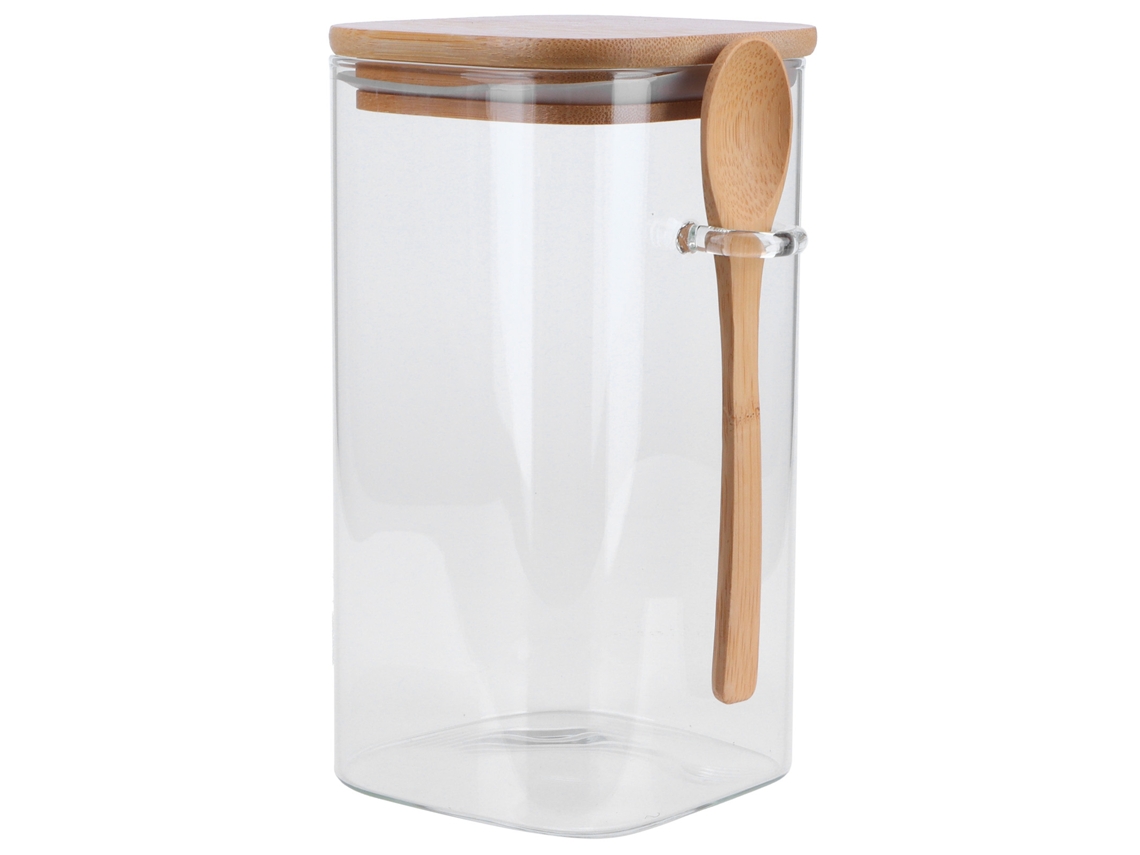 Garrafa de Temperos 1200ml com Tampa e Colher S/MARCA