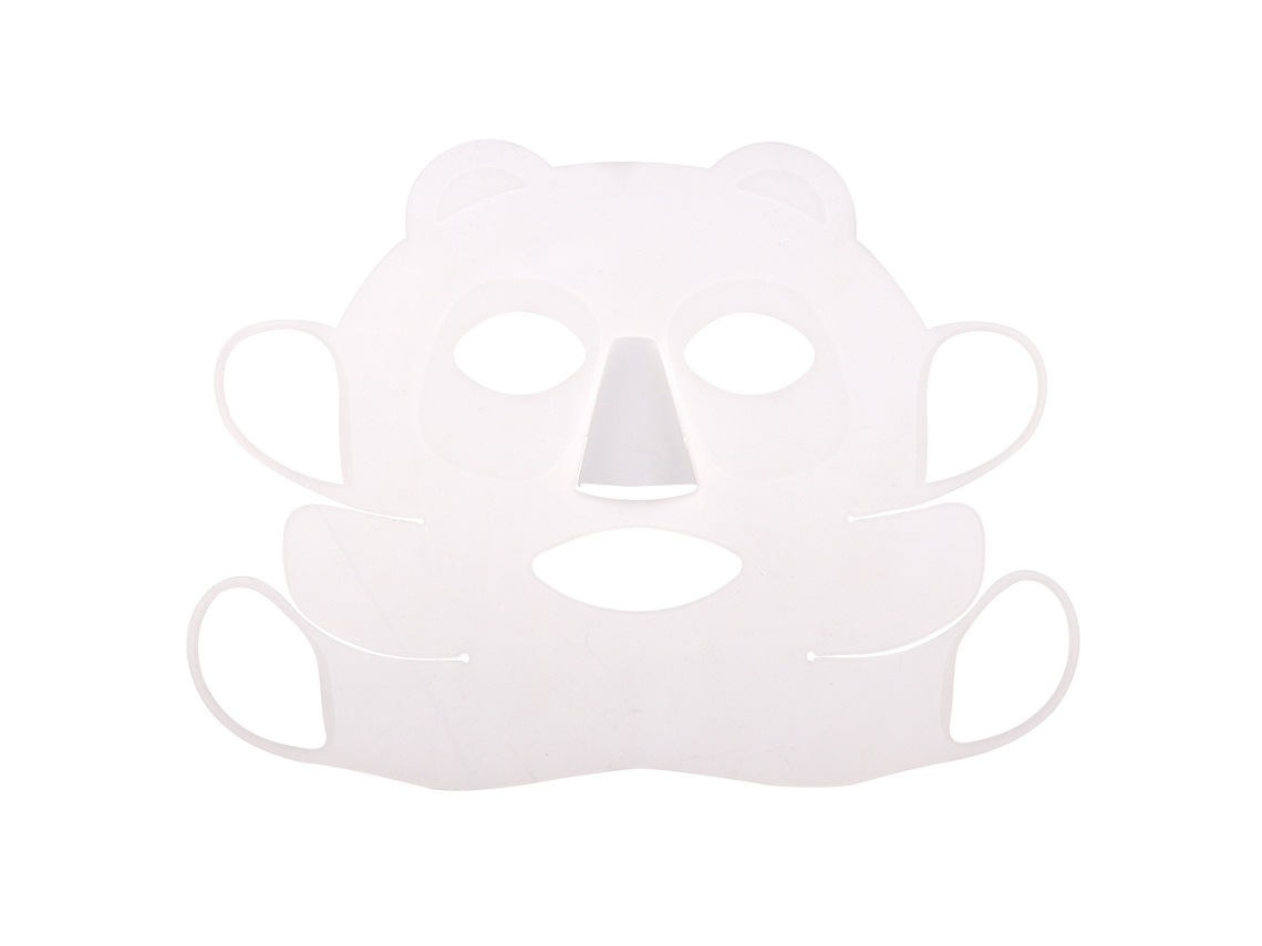 Cobertura De Máscara Facial De Silicone Reutilizável Previni Evaporação Do Soro