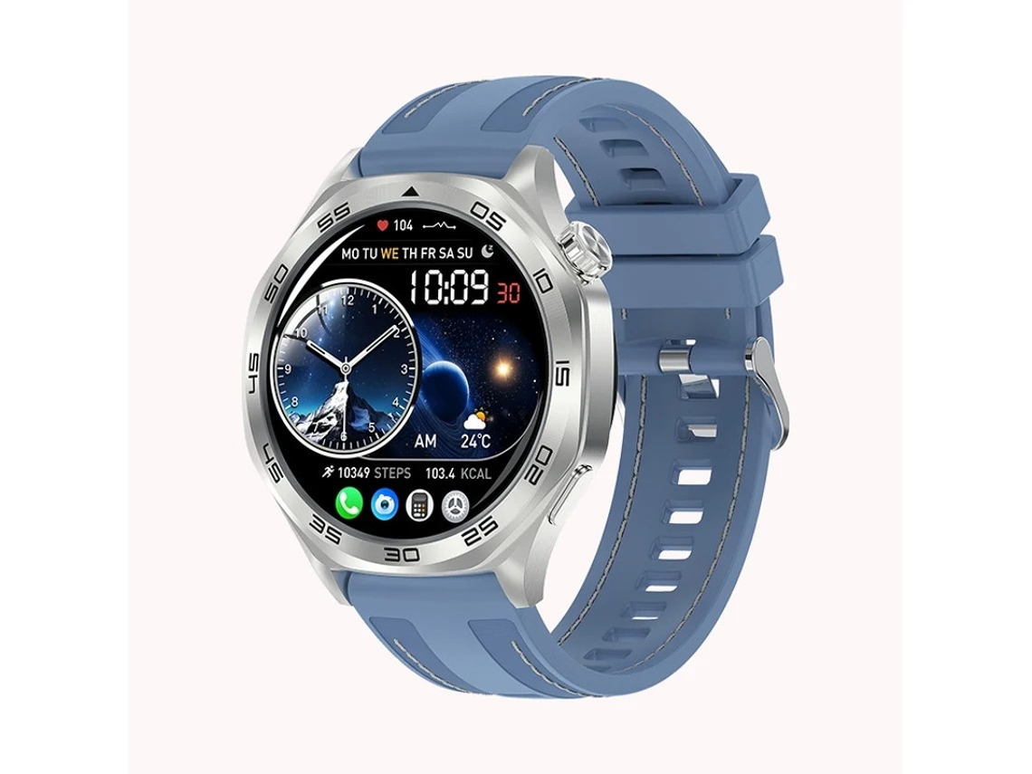 Smartwatch Ak83 400amh À Prova De Poeira Para Ambientes Externos Bestvite (azul)
