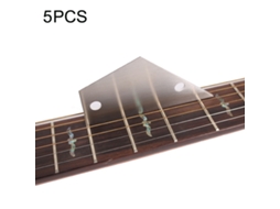 Régua de Nivelamento em Aço Inoxidável para Reparo de Guitarra 5 Peças HALINUIA