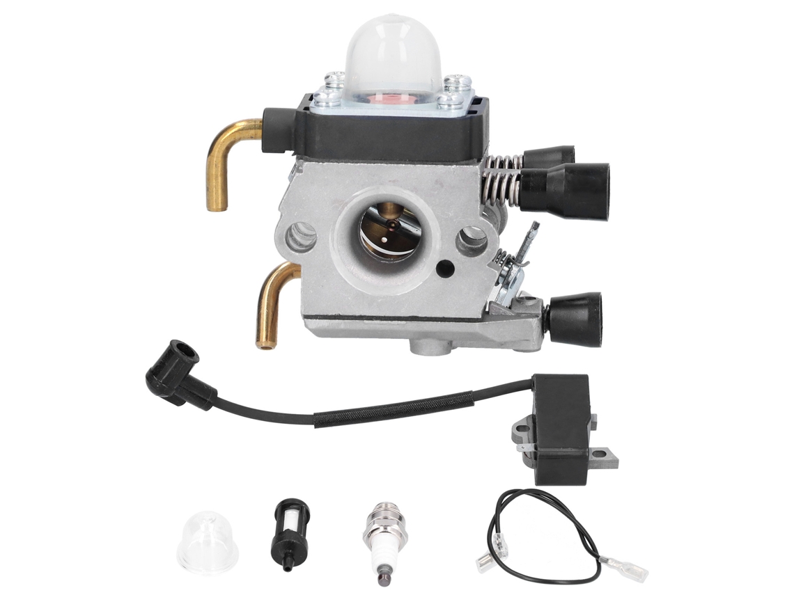 Kit de carburador e vela de ignição Primerox para Stihl