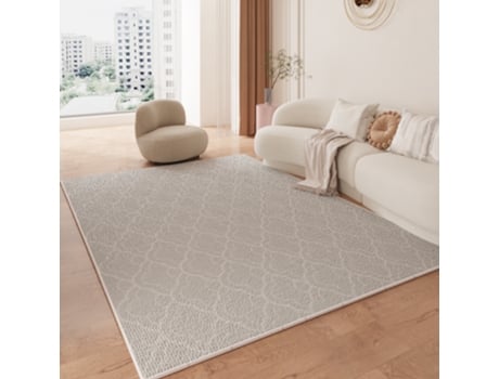 Tapetes para Área de Sala de Estar e Tapetes Antiderrapantes para Decoração de Casa Nuvem EVELTEK 200x300cm