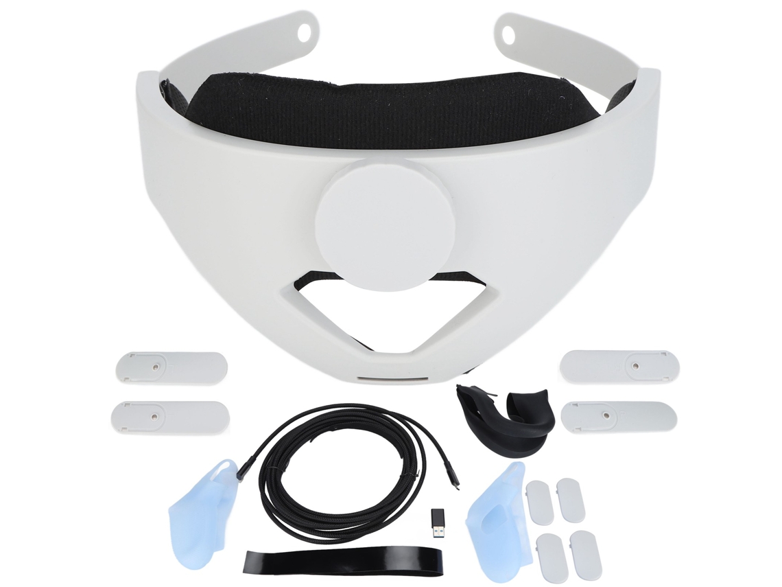 Aetheria kit de Acessórios Vr com Correia Ajustável para Oculus Quest 2 Conjunto Completo e Confortável