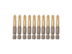 Yuru 10pcs Pontas Ph2, Chave Elétrica, Magnéticas, Revestidas de Titânio