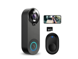 Campainha de Vídeo com Interfone e Câmera Wi Fi 1080p Sem Fio. Brilvibera_ozo