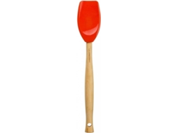 Espátula LE CREUSET (Laranja - Madeira, Silicone - 29 cm)