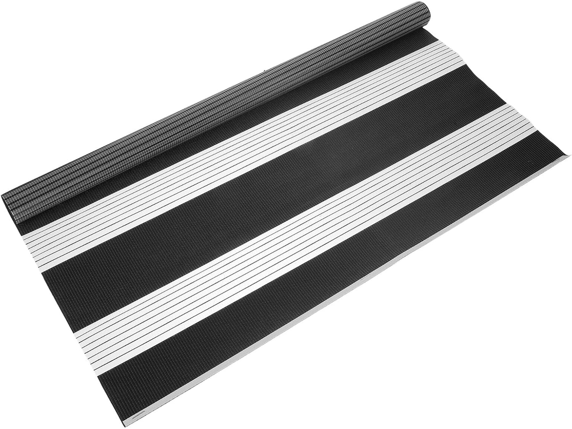 Cortinas De Rolo Manuais Sem Furos, Com Listras Zebra Blackout, 50x150 Cm, Filtragem Suave Da Luz...