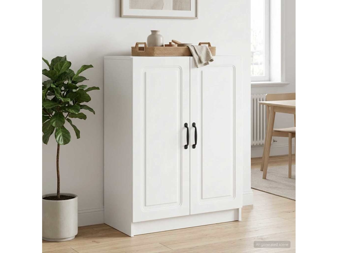 Vidaxl Buffet Branco 66 X 34,5 X 87 Cm Derivados De Madeira