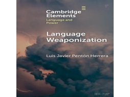 Livro Language Weaponization de Luis Javier Penton Herrera (Inglês)