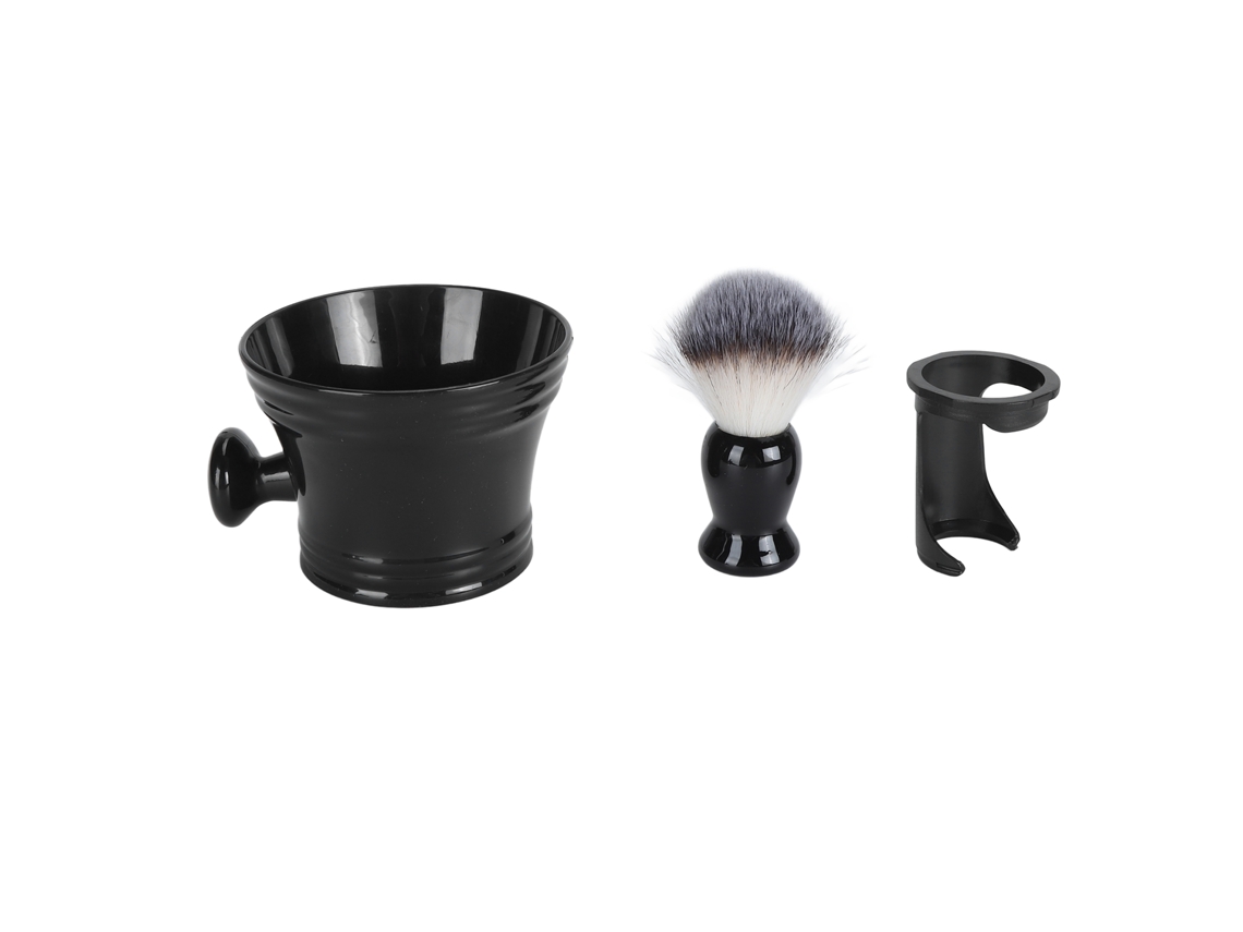 Pincel Para Barba Espuma Remoção Resíduos Secagem Rápida