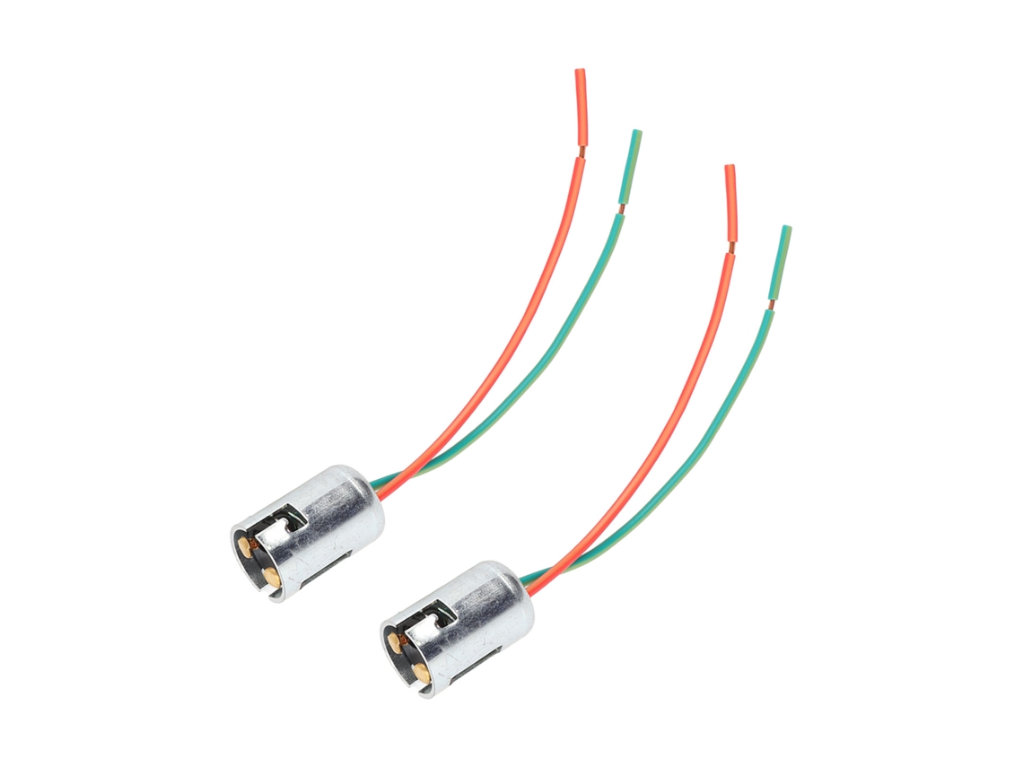 2 Conectores De Luz Traseira Bicicleta Durável Compacto Instalação Diy