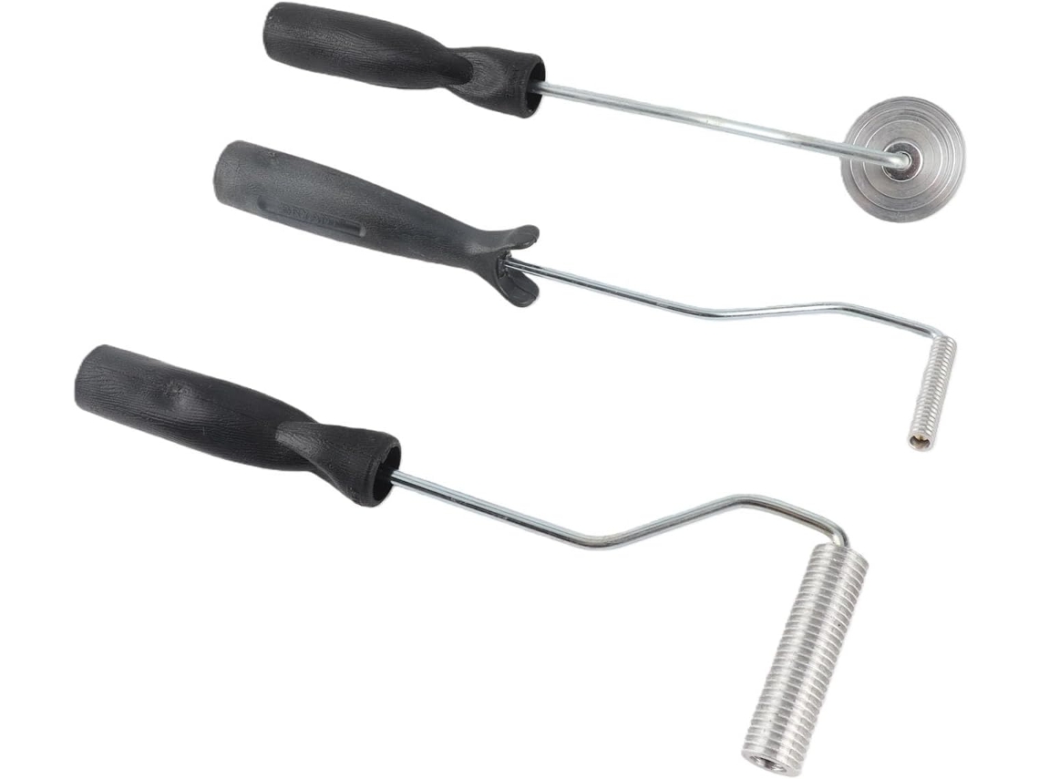 Kit De Ferramentas Com Rolos Para Fibra Vidro, Ferramenta Paleta