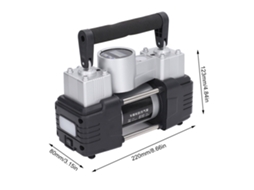Laxiscreed Inflador Portátil Para Pneus 12v Com Display Digital E Design Compacto