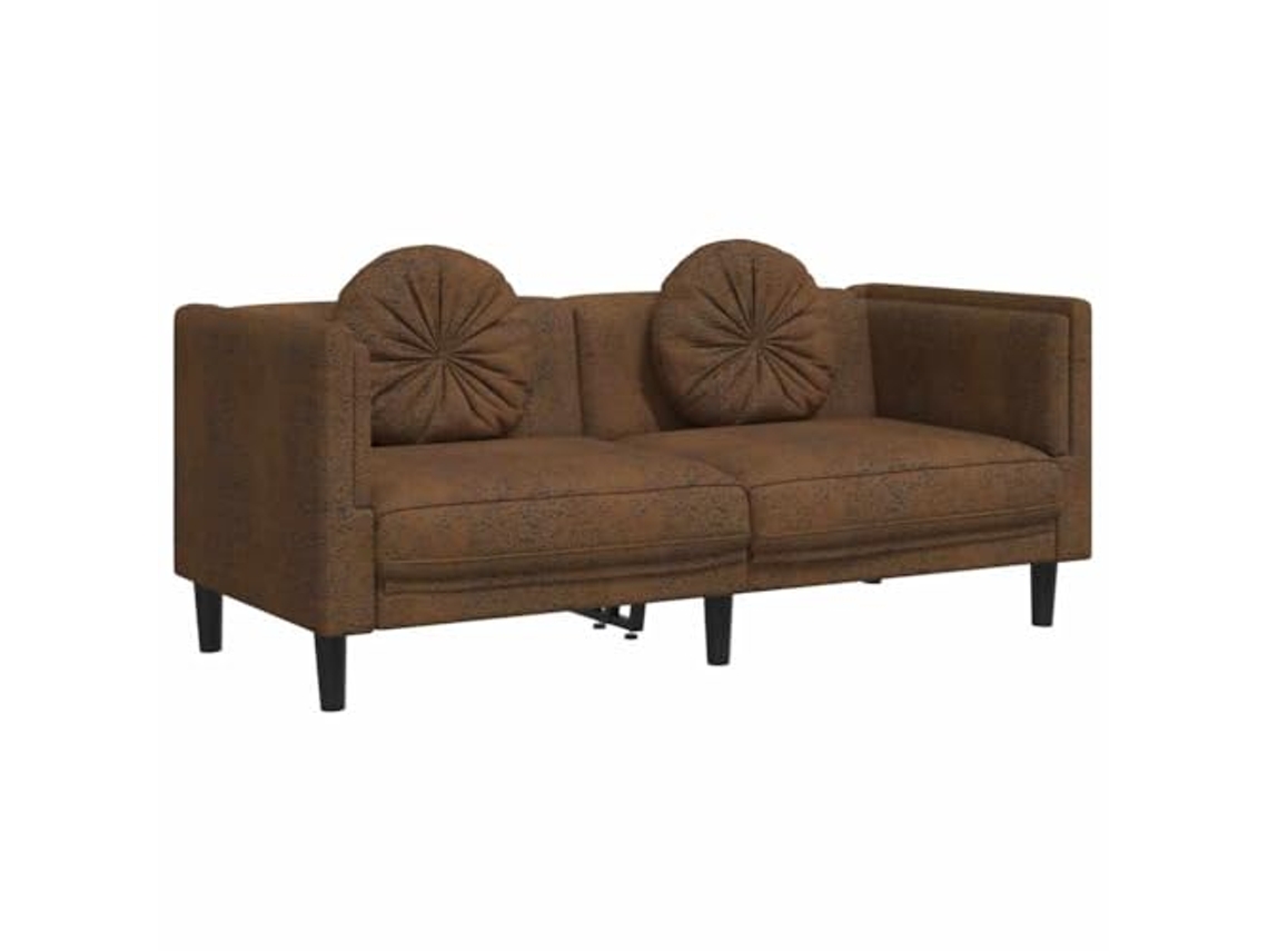 Sofa, Sofas Vidaxl Marrom Couro Artificial (n/a)