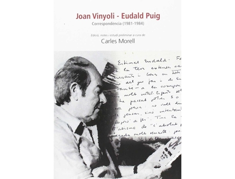 Livro Joan Vinyoli - Eudald Puig de Joan Vinyoli I Pladevall (Catalão)